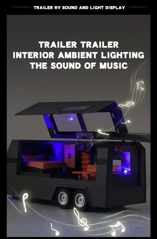 Tesla Cybertruck 1:32 Model Samochodu Metalowy