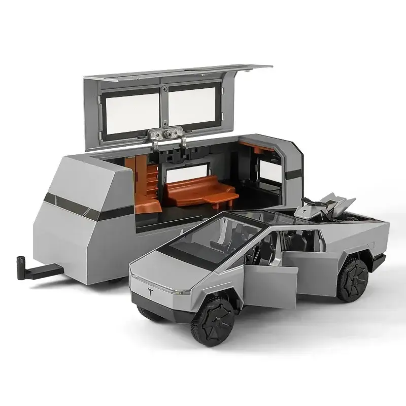 Tesla Cybertruck 1:32 Model Samochodu Metalowy