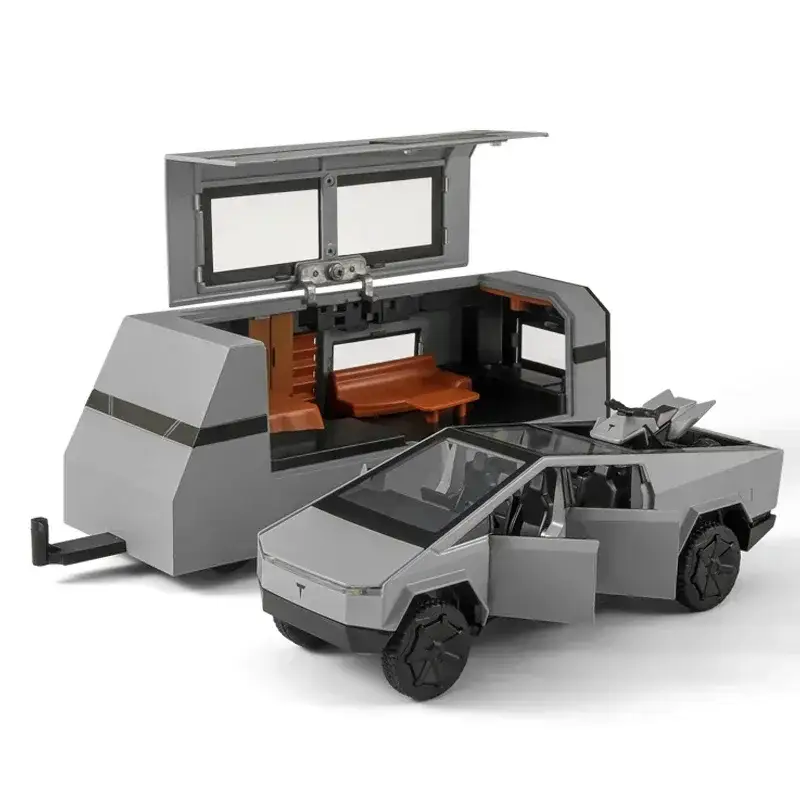 Tesla Cybertruck 1:32 Model Samochodu Metalowy