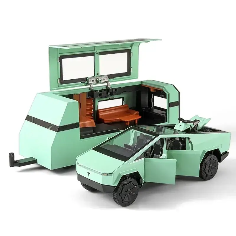 Tesla Cybertruck 1:32 Model Samochodu Metalowy