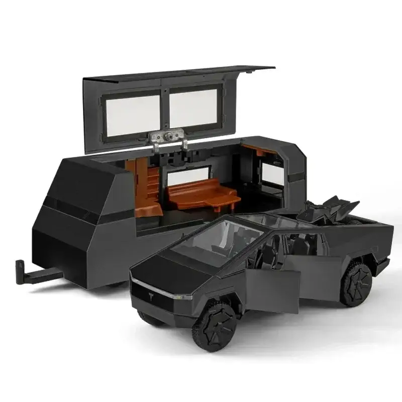 Tesla Cybertruck 1:32 Model Samochodu Metalowy