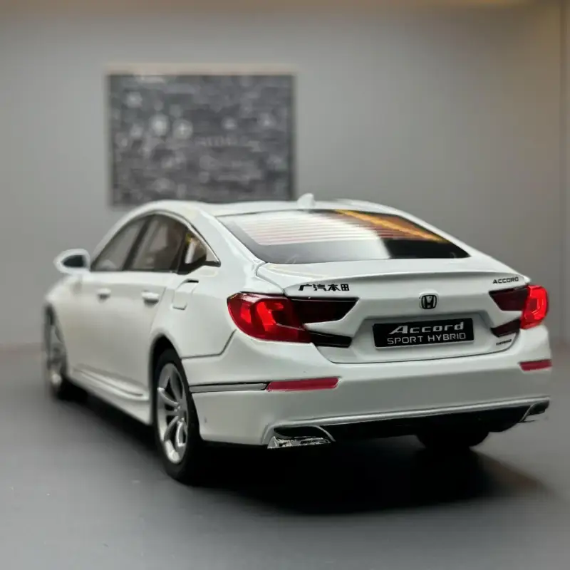 Honda Accord 1:24 Model Samochodu Metalowy Dźwięk i Światło