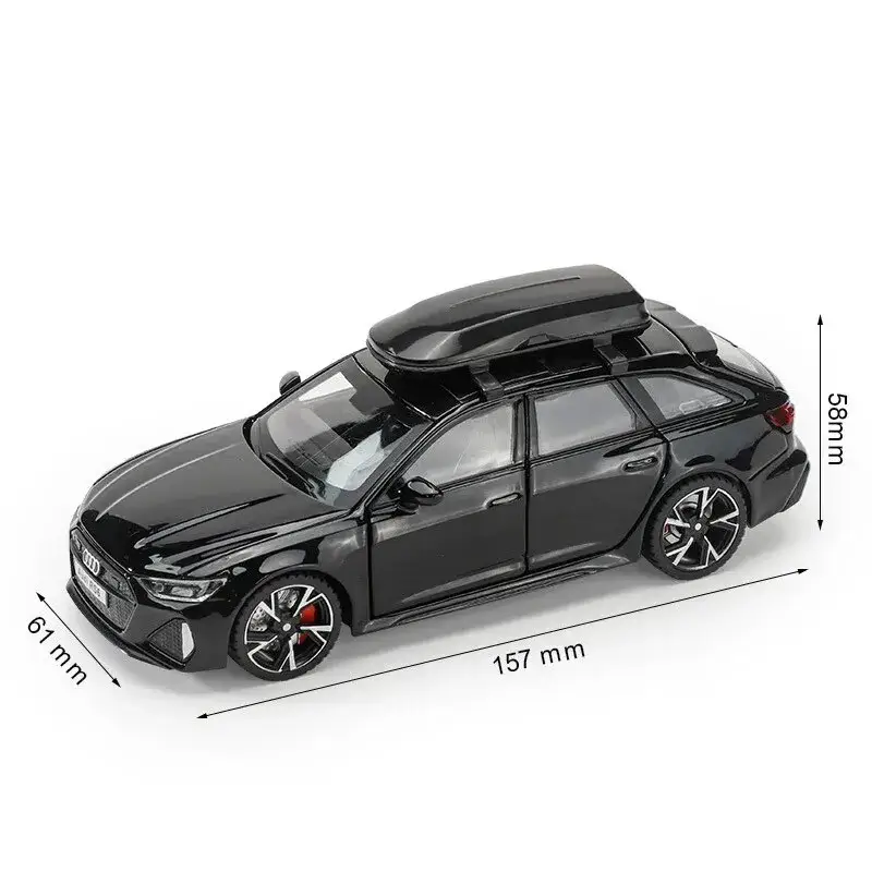 Audi RS6 1:32 Model Samochodu Metalowy