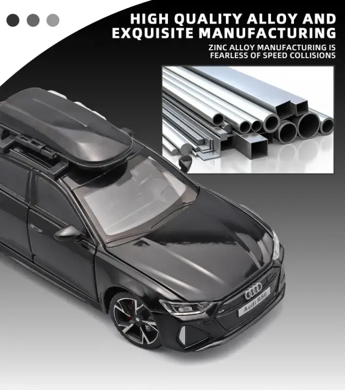 Audi RS6 1:32 Model Samochodu Metalowy