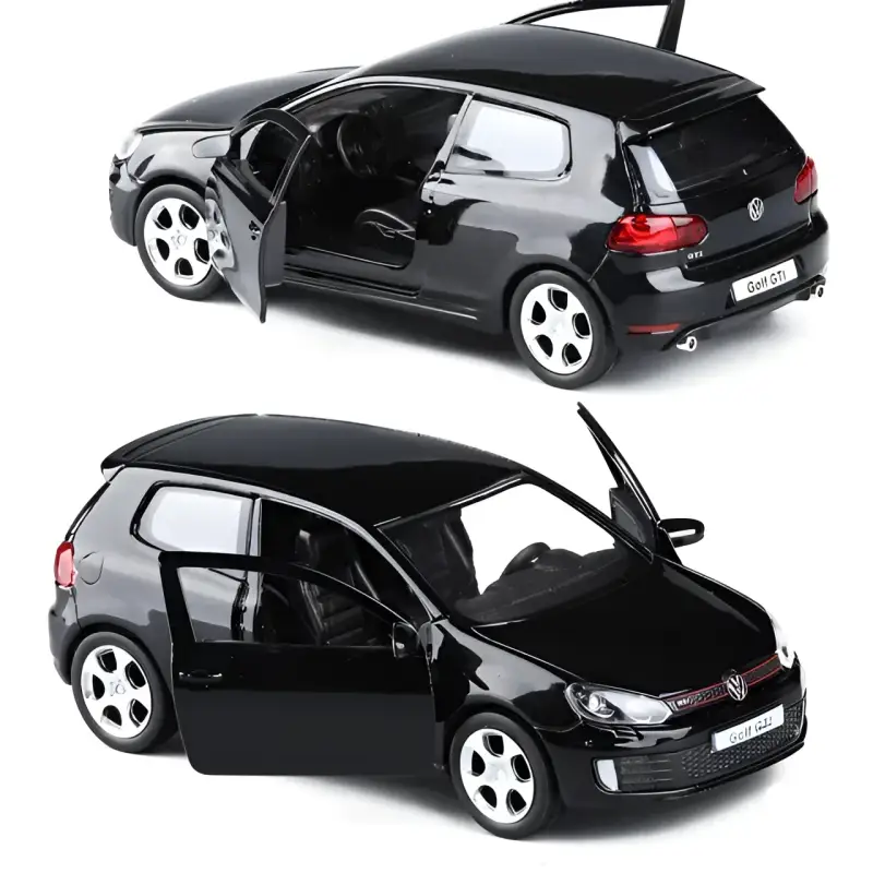 Volkswagen VW Golf 6 1:36 Model Samochodu Metalowy Otwierane Drzwi