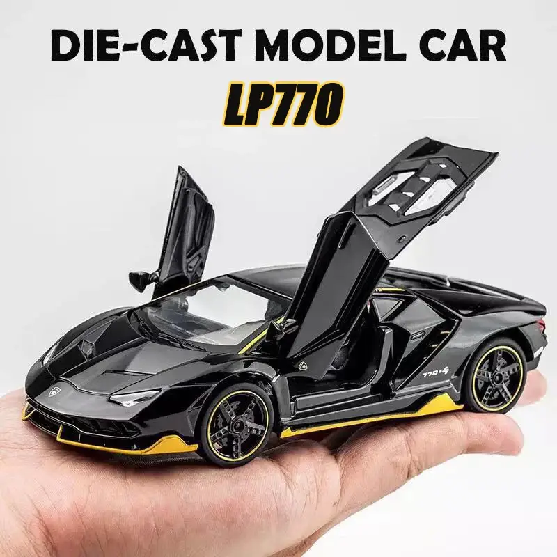 Lamborghini LP770 1:32 Model Samochodu Metalowy