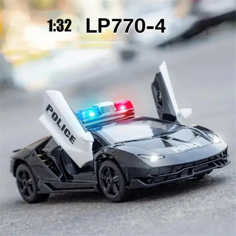 Lamborghini LP770 1:32 Model Samochodu Metalowy