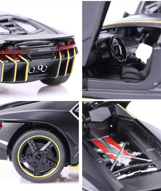 Lamborghini LP770 1:32 Model Samochodu Metalowy