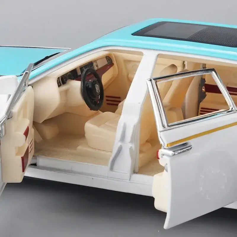 Rolls-Royce Phantom 1:24 Model Samochodu Metalowy Dźwięk i Światło