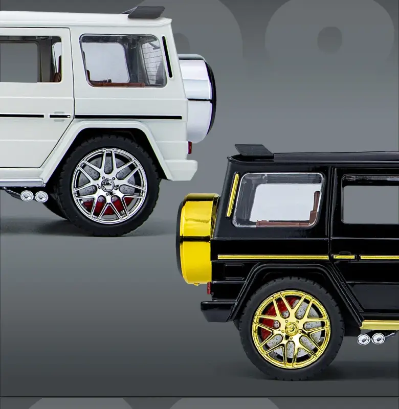 Mercedes-AMG G63 1:24 Model Samochodu Metalowy Dźwięk i Światło