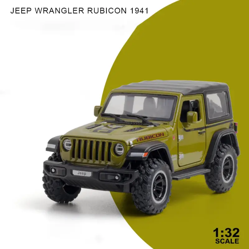 Jeep Wrangler 1:32 Model Samochodu Metalowy