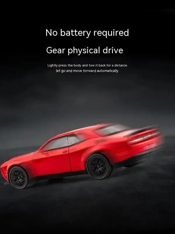 Dodge Challenger Hellcat 1:32 Model Samochodu Metalowy Dźwięk
