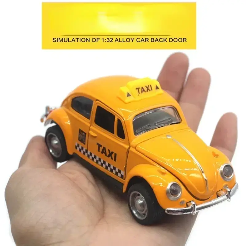 Volkswagen Beetle 1:32 Model Samochodu Metalowy Mechanizm Cofania