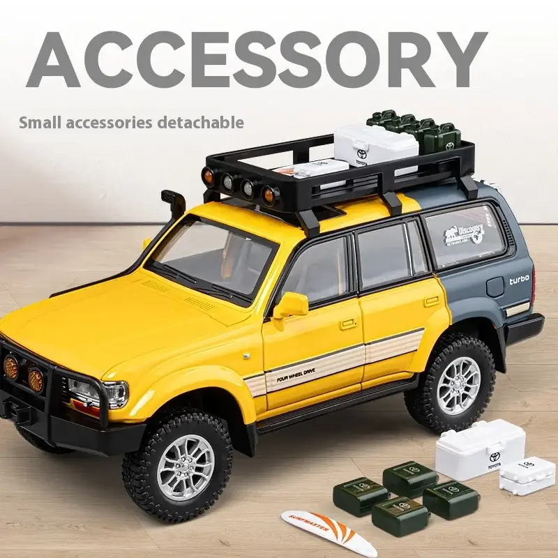 Toyota LC80 1:24 Model Samochodu Metalowy