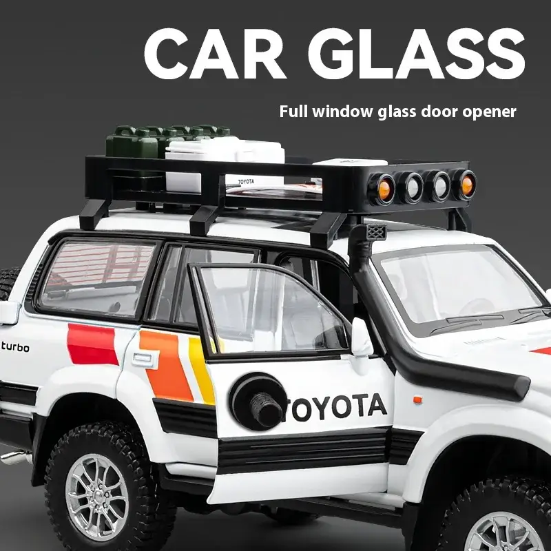 Toyota LC80 1:24 Model Samochodu Metalowy