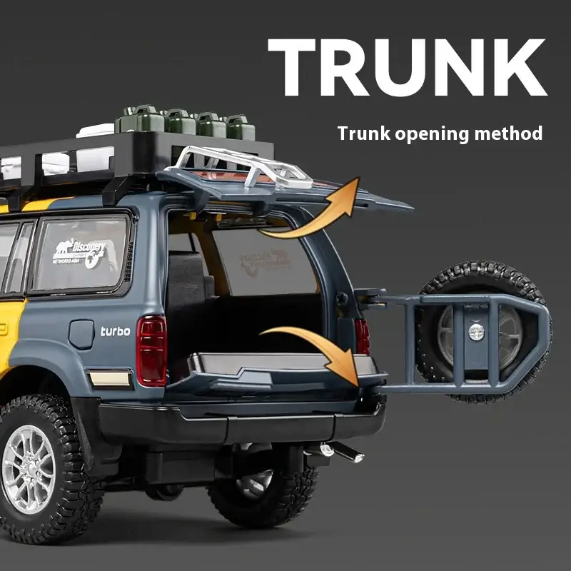 Toyota LC80 1:24 Model Samochodu Metalowy