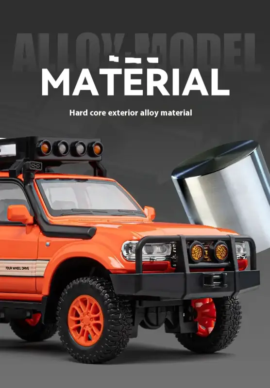Toyota LC80 1:24 Model Samochodu Metalowy