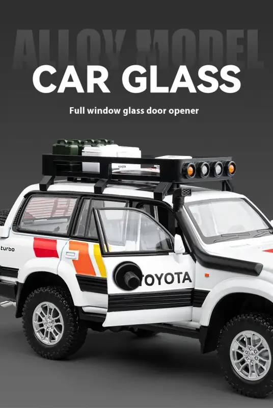 Toyota LC80 1:24 Model Samochodu Metalowy