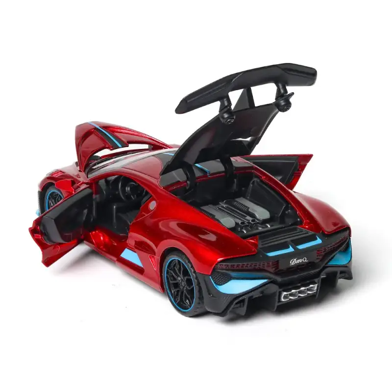 Bugatti Divo 1:32 Model Samochodu Metalowy Światło