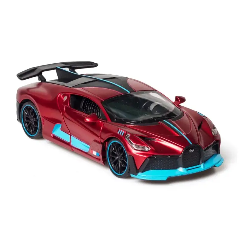 Bugatti Divo 1:32 Model Samochodu Metalowy Światło