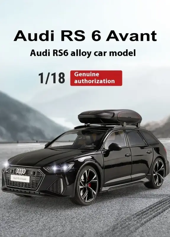 Audi RS6 Avant 1:18 Model Samochodu Metalowy