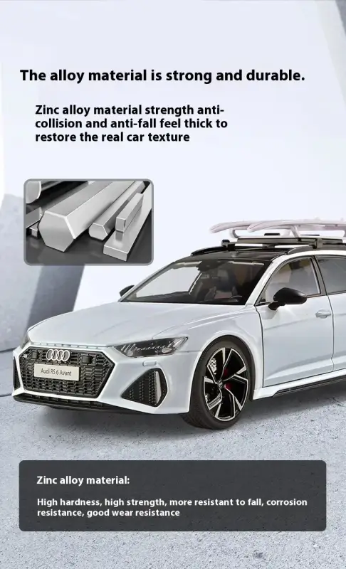 Audi RS6 Avant 1:18 Model Samochodu Metalowy