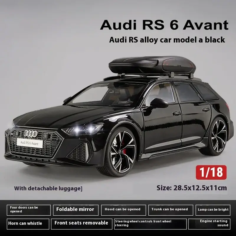 Audi RS6 Avant 1:18 Model Samochodu Metalowy