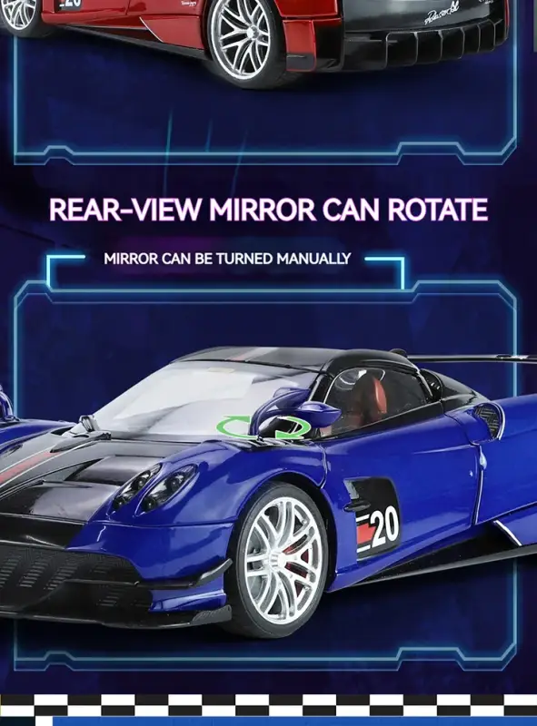 Pagani Huayra 1:18 Model Samochodu Metalowy