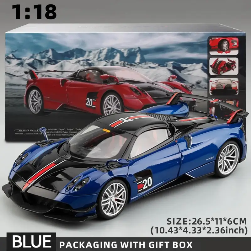 Pagani Huayra 1:18 Model Samochodu Metalowy