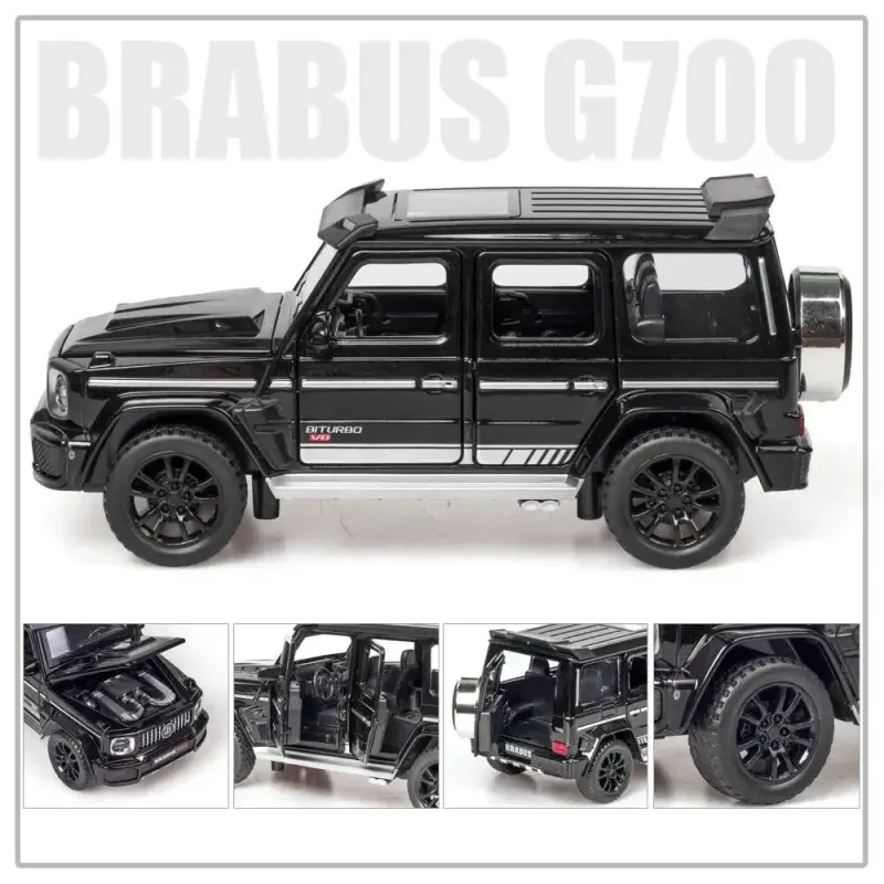 Mercedes-Benz G700 1:32 Model Samochodu Metalowy Dźwięk i Światło