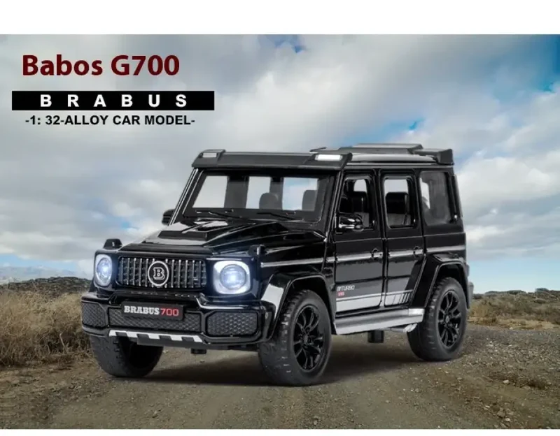 Mercedes-Benz G700 1:32 Model Samochodu Metalowy Dźwięk i Światło