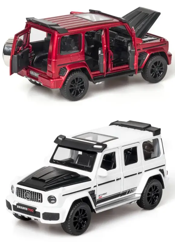 Mercedes-Benz G700 1:32 Model Samochodu Metalowy Dźwięk i Światło