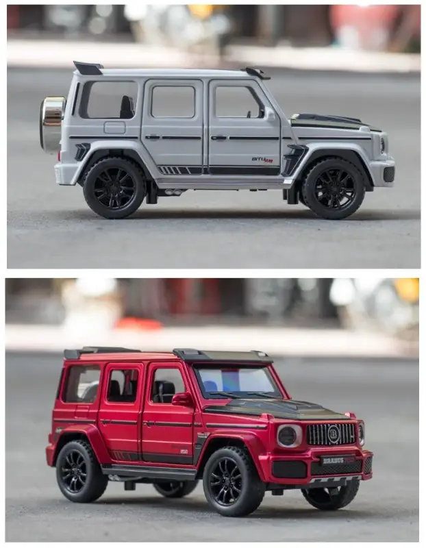 Mercedes-Benz G700 1:32 Model Samochodu Metalowy Dźwięk i Światło