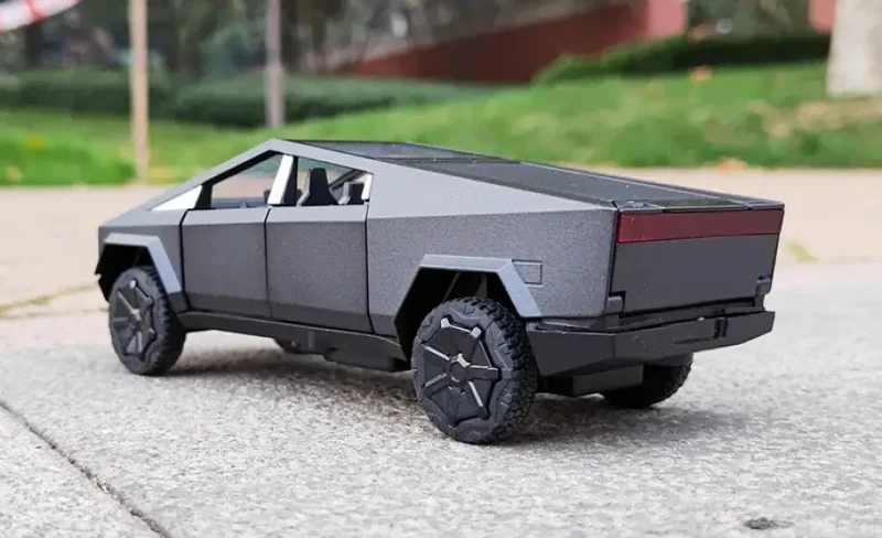 Tesla Cybertruck 1:32 Model Samochodu Metalowy Dźwięk i Światło