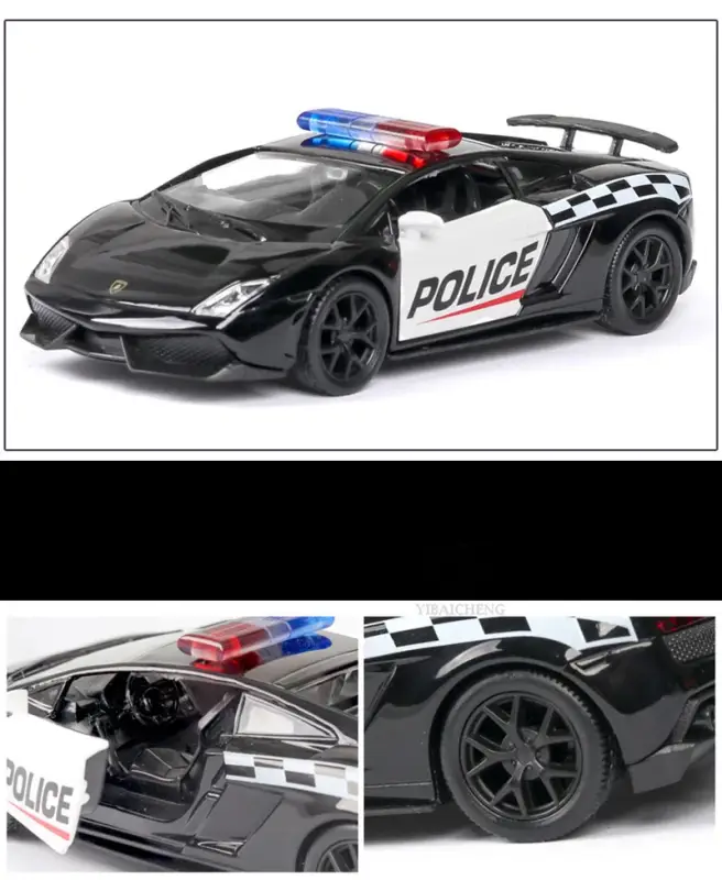 Ford, Lamborghini, Challenger 1:36 Modele Samochodów Mechanizm Cofania