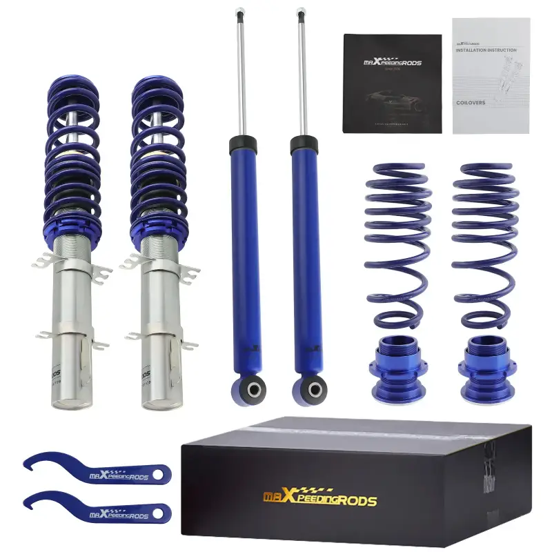 Zawieszenie Sprężynowe do Volkswagen VW Golf MK4 MK IV 1J1 FWD (1998-2007) Coilovers Amortyzatory Kolumny