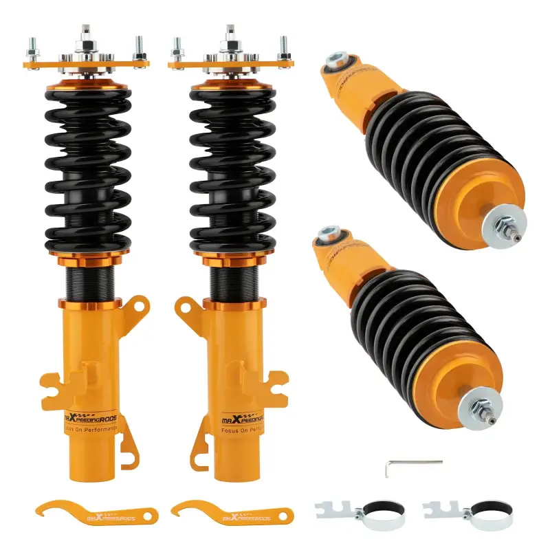 Zestaw Regulowanych Zawieszeń Coilover 24 Pozycje do BMW Mini R50 R52 S R53 02-06 Amortyzator i Sprężyna Coilover