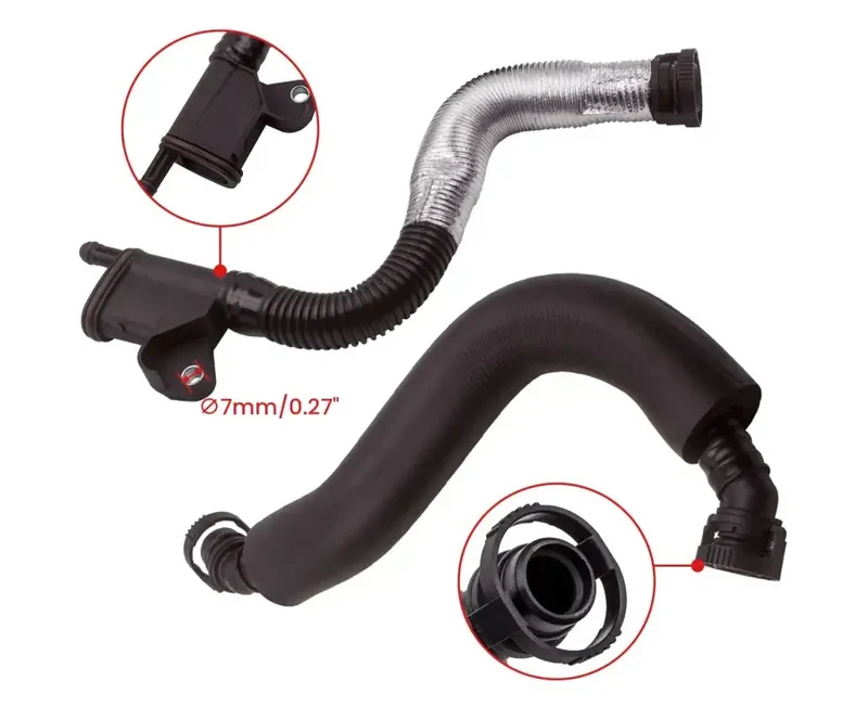 Zestaw Zaworu Separatora Oleju PCV do Audi A3, A4, Q5, TT oraz Volkswagen VW Golf, Passat, Jetta GLI 2.0T 06H103495