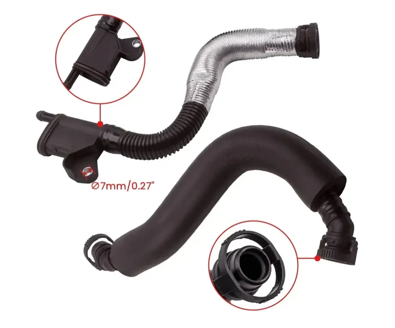 Zestaw Zaworu Separatora Oleju PCV do Audi A3, A4, Q5, TT oraz Volkswagen VW Golf, Passat, Jetta GLI 2.0T 06H103495