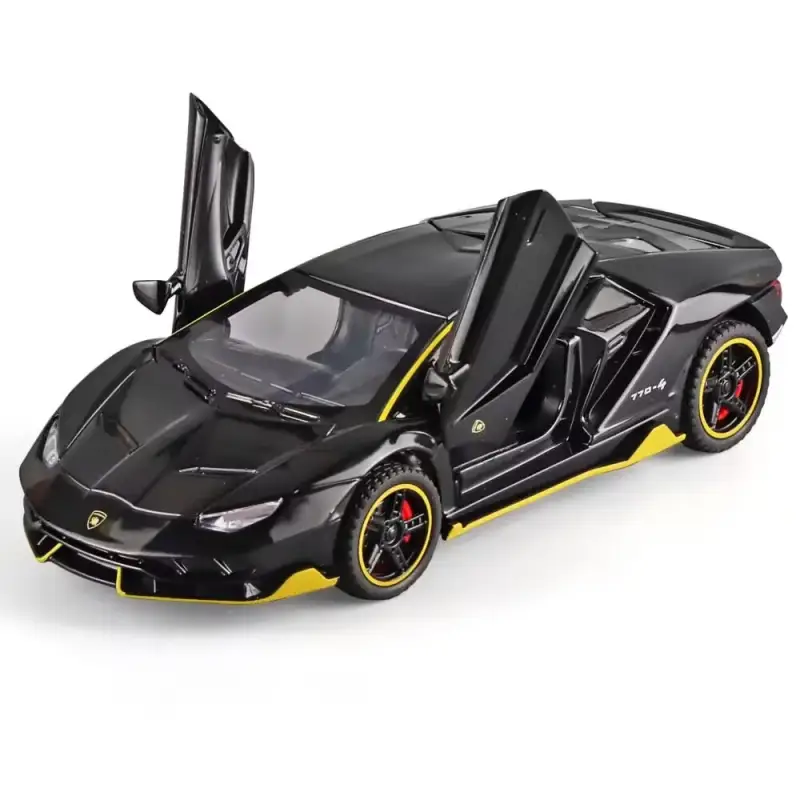 Lamborghini LP770-4 1:32 Model Samochodu Metalowy Dźwięk i Światło