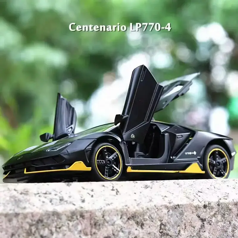 Lamborghini LP770-4 1:32 Model Samochodu Metalowy Dźwięk i Światło