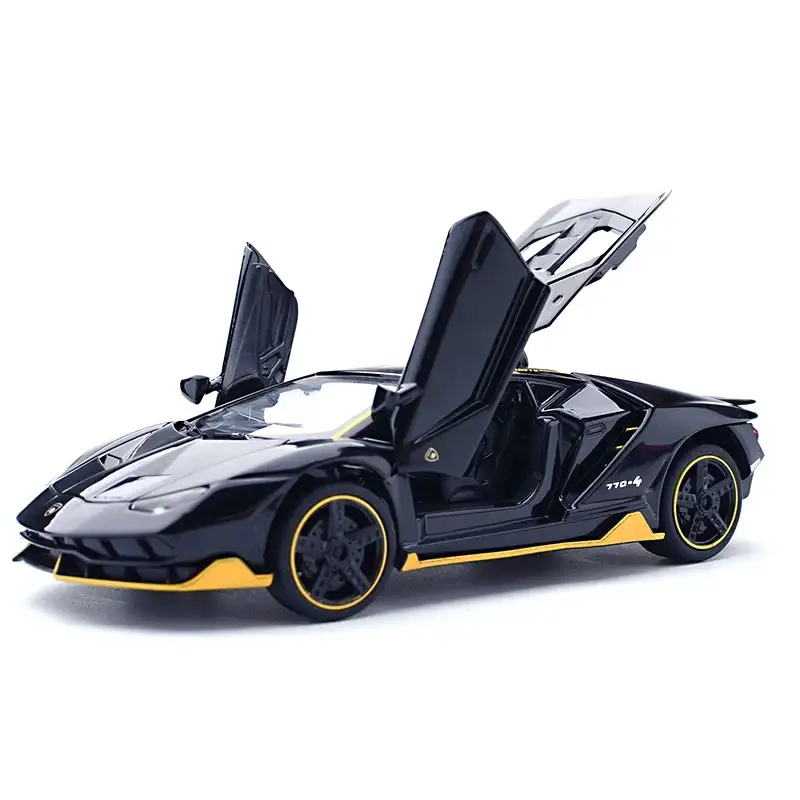 Lamborghini LP770-4 1:32 Model Samochodu Metalowy Dźwięk i Światło