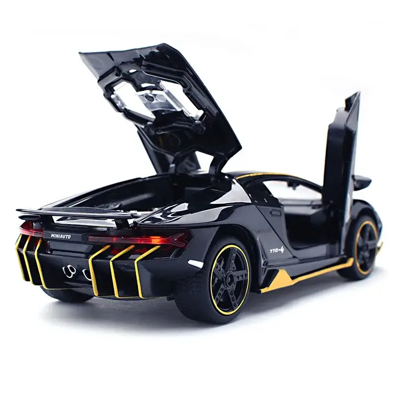 Lamborghini LP770-4 1:32 Model Samochodu Metalowy Dźwięk i Światło