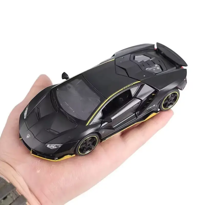 Lamborghini LP770-4 1:32 Model Samochodu Metalowy Dźwięk i Światło