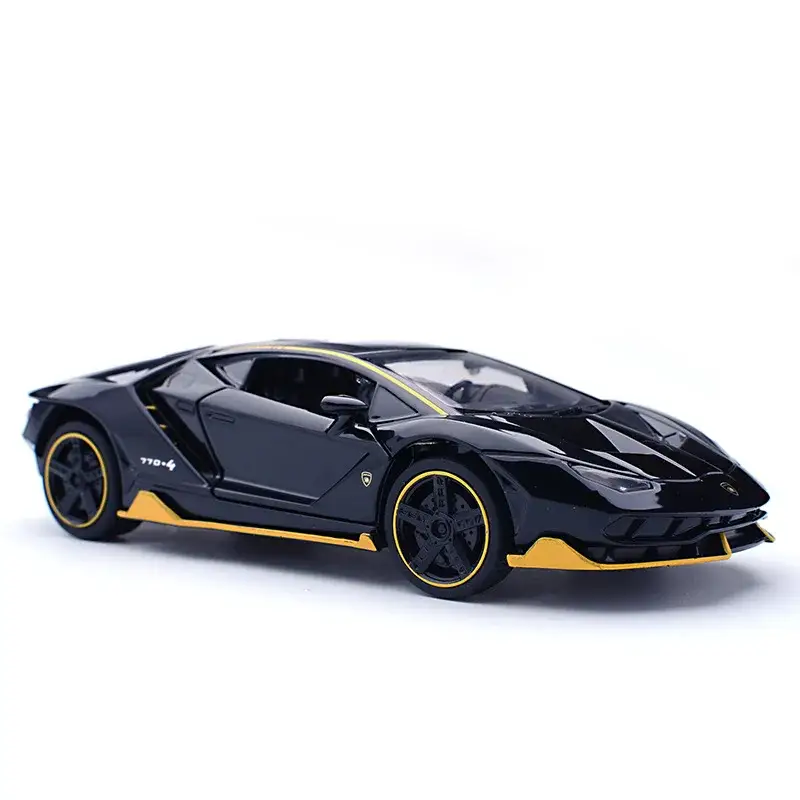 Lamborghini LP770-4 1:32 Model Samochodu Metalowy Dźwięk i Światło