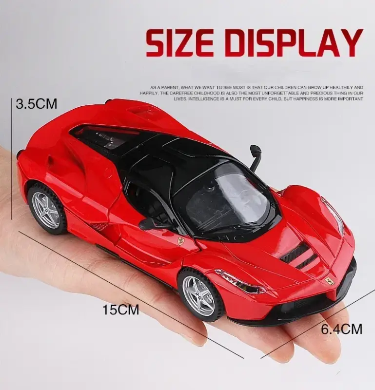 Ferrari LaFerrari 1:32 Model Samochodu Metalowy