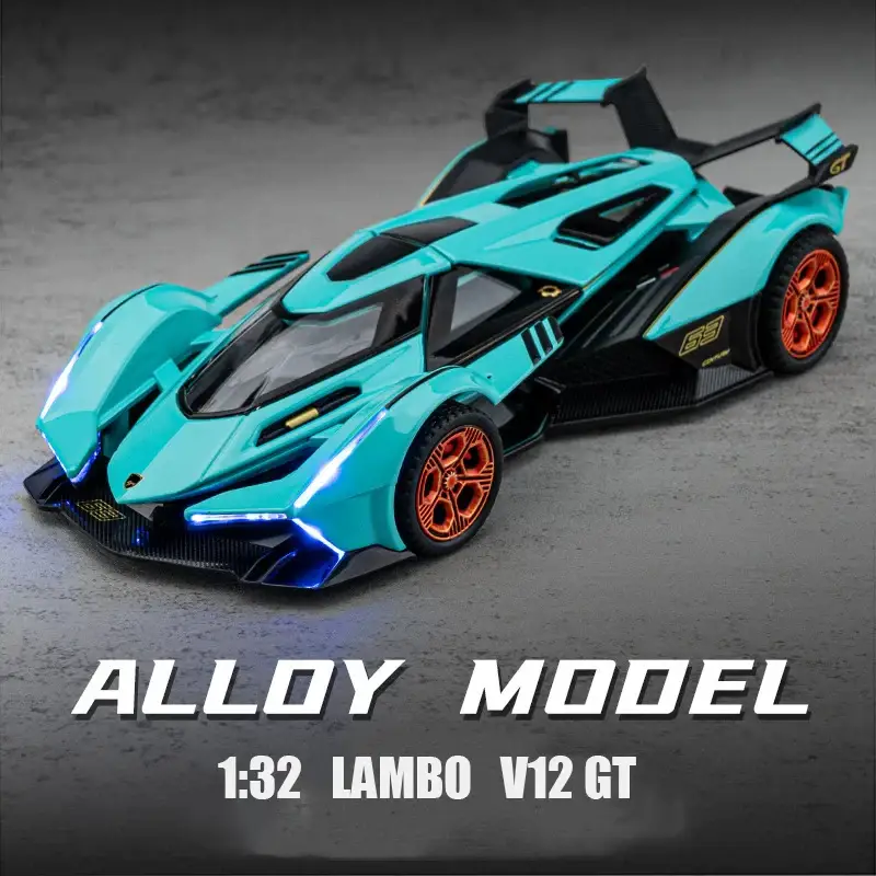 Lamborghini V12 GT 1:32 Model Samochodu Metalowy