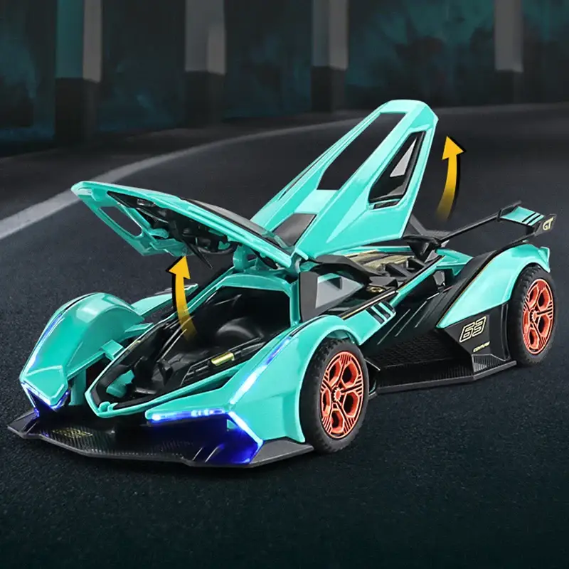 Lamborghini V12 GT 1:32 Model Samochodu Metalowy