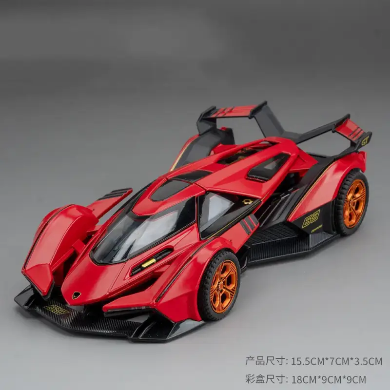 Lamborghini V12 GT 1:32 Model Samochodu Metalowy