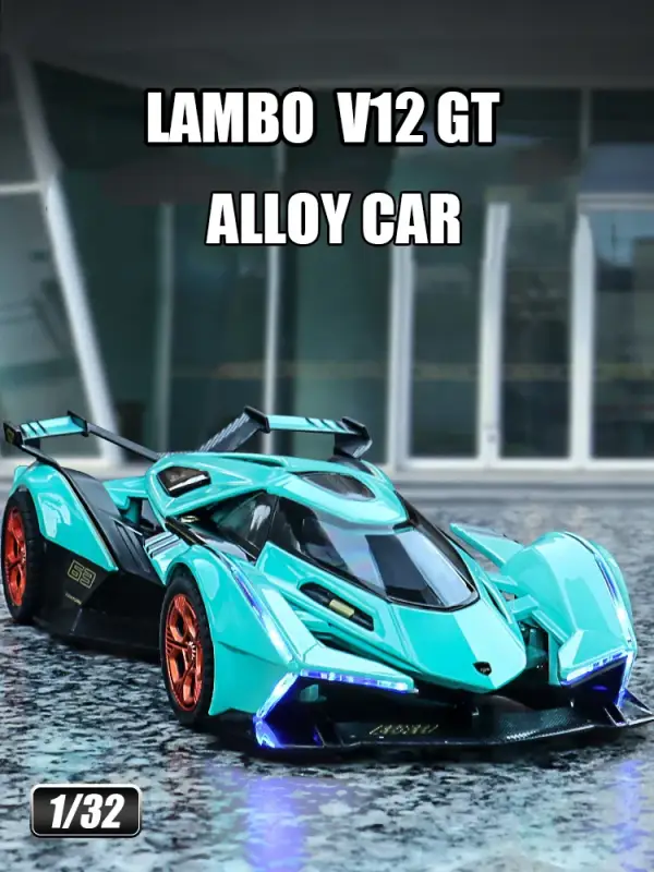 Lamborghini V12 GT 1:32 Model Samochodu Metalowy